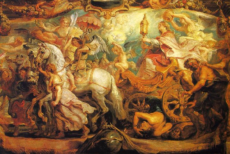 Peter Paul Rubens The Triumph of the Church China oil painting art
